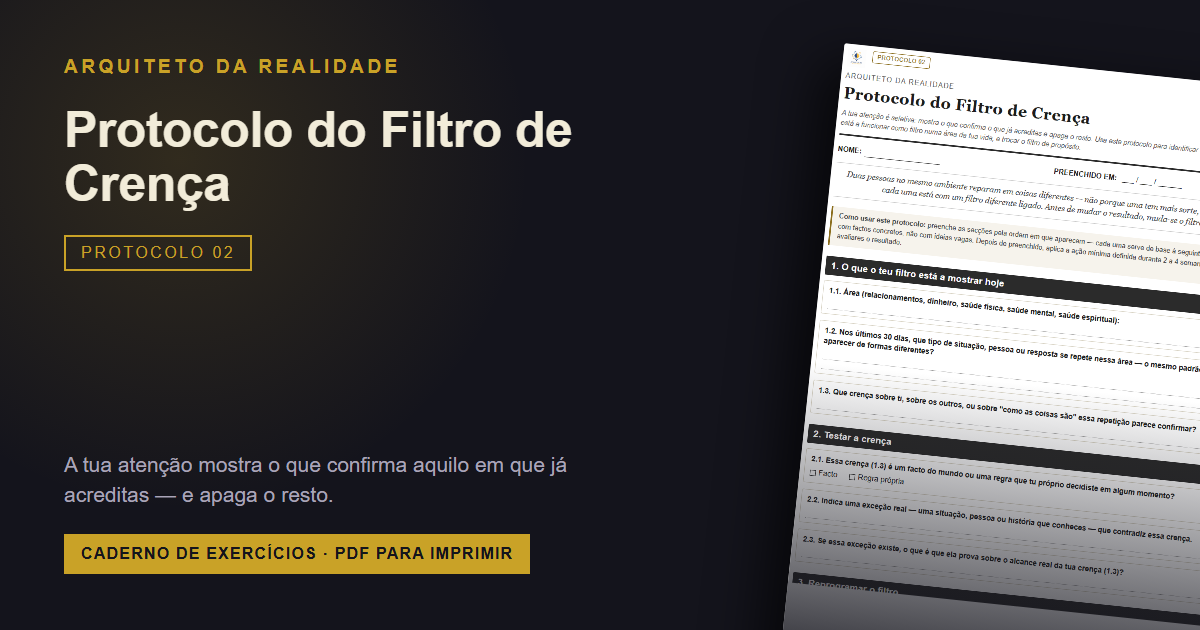 Protocolo Filtro de Crença