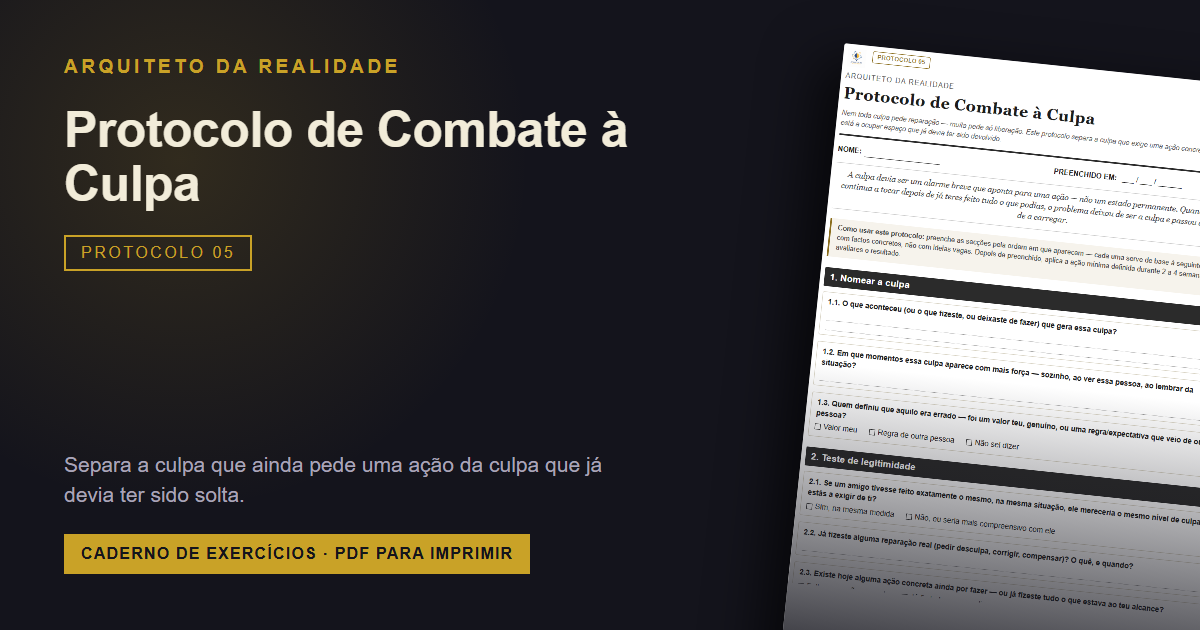 Protocolo Combate à Culpa